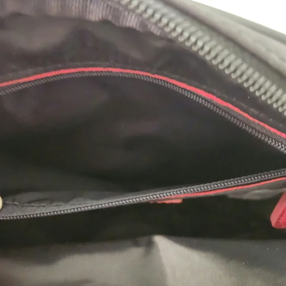 Tommy Hilfiger Black Shoulder Bag with Gold Accent - Picture 6 of 7